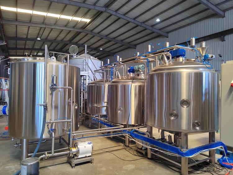 1000L brewery system,2000L fermenter,3-Vessel brewhouse,Automatic brewery equipment